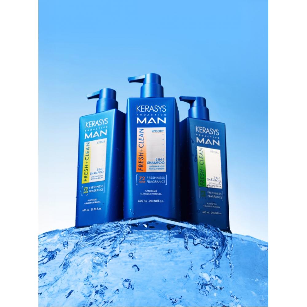 Kerasys [solo per la caduta dei capelli maschile] Proactiveman Shampoo 2in1 600ml
