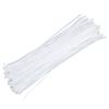 100pcs Cable Ties 250lbs Tensile Strength Extra Long Heavy Duty Nylon Ties for Indoor Outdoor White