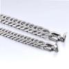 8MM Width Stainless Steel Cuban Chain Bracelets for Men, Silver  Black Gold Color Fashion Hip Hop Male Boy Wristband Jewelry