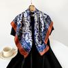 New Silk Scarf Ladies Cashew Printed Wrap Scarf Satin Scarf Satin Scarf Satin Large Square Scarf Shawl