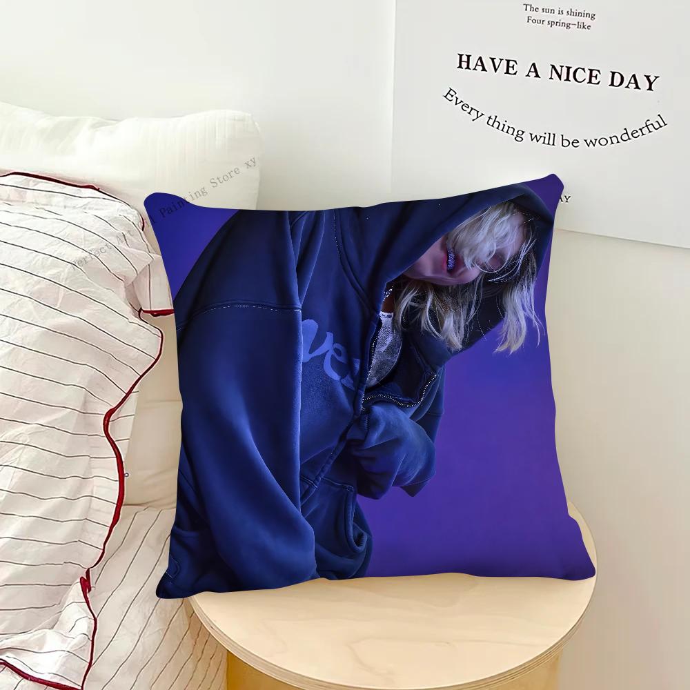 American N-Nettspend Rapper Pillow Case Square Pillow Bedroom Sofa Leisure Comfort Cushion Car Living Room Home Decoration