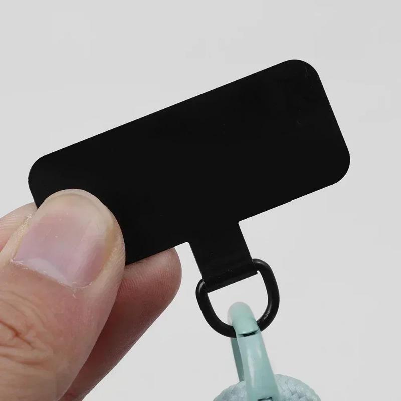 4/1Pcs Metal Phone Lanyard Gasket Patch Ultra Thin Mobile Phone Case Sling Rope Card Clip Snap Strap Hang Cord Tab Universal