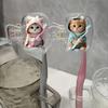2pcs Portable Toothbrush Head Cover Dust-proof Cat Toothbrush Cover  Travel