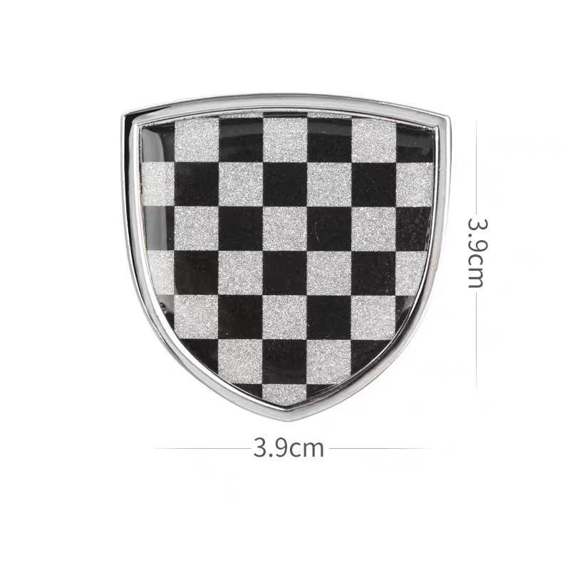 Car Decal Sticker Accessories Alloy Badge Paste Shield Styling Cover Universal For CooperS One F54 F55 F56 F60 R55 R56 R60