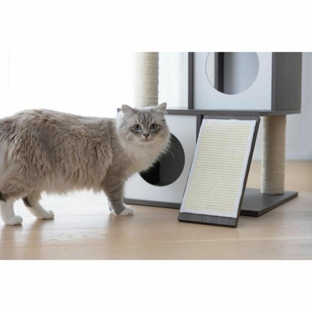 Kratzbaum für Katzen Kerbl Grau Weiß/Schwarz Sisal