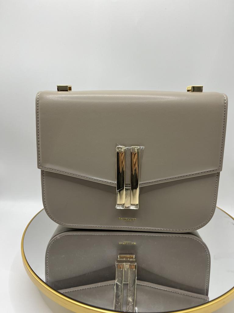 French niche design De * mellier tofu bag leather women's bag messenger bag versatile retro commuter small square bag