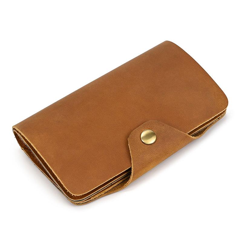 

High Quality Men Wallet Vintage Design Bifold Purse Wallet For Credit Cards Men Women Unisex Leather Burse