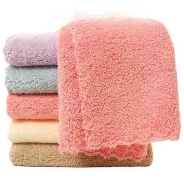 Coral Fleece Square Towel, Kitchen Cleaning, Dishwashing Rag, Absorbent Small Towel, Hanging Hand Towel, Soft Dishwashing Towel, Handkerchief