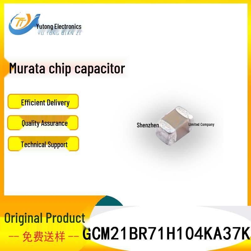 

Murata 0805 Ceramic Chip Capacitor 100nF X7R 50V ±10%