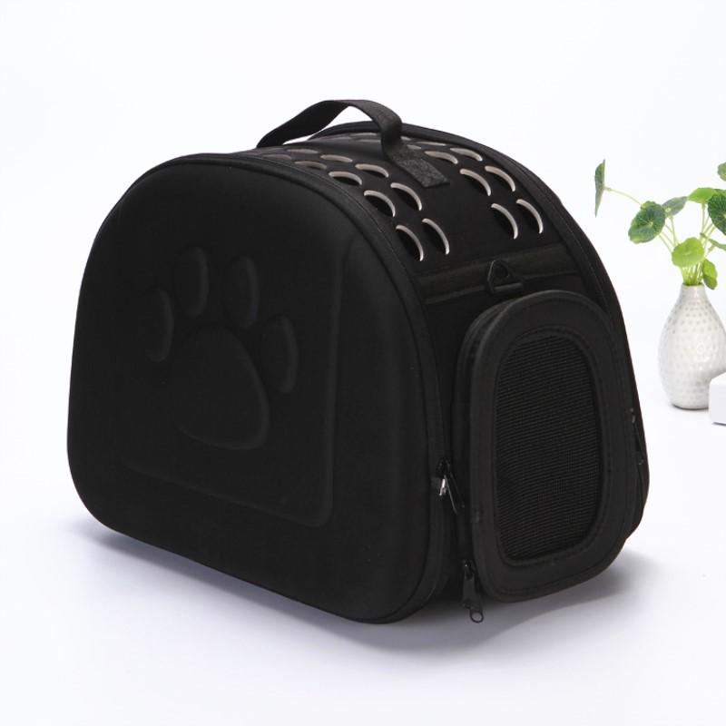 Foldable EVA Pet Carrier Bag: Handbag, Crossbody, Backpack for Cats & Dogs
