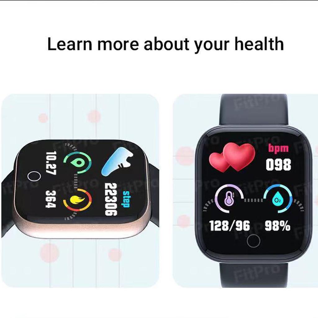 D20 Pro / Y68 Pro 1.44 pulgadas reloj inteligente Bluetooth pulsera de  fitness para Android Ios comprar a buen precio — entrega gratuita, reseñas  reales con fotos — Joom
