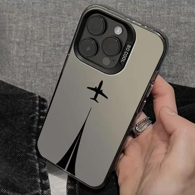 Avion Simplu Potrivit pentru Carcasă Telefon Mobil Apple 16 15 14pro 15promax13 12 11X La Modă și Avansat