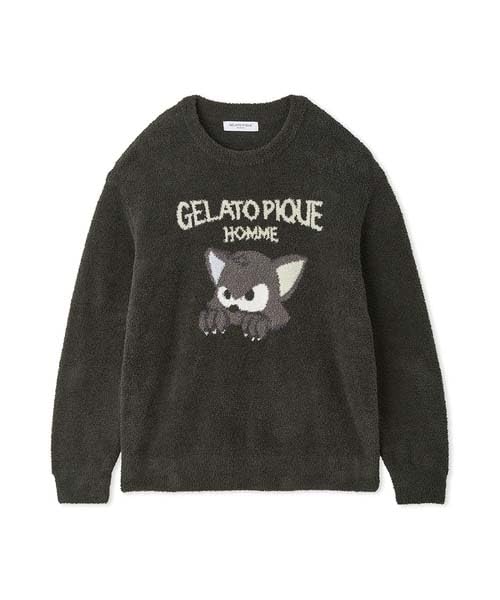 gelato pique HOMME Baby Moco Cat JQD Pullover PMNT244930 DGRY L Men's