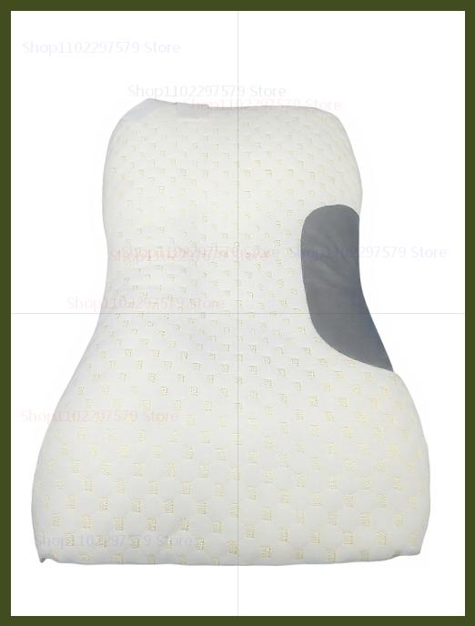 Cervical Orthopedic Neck Pillow for Better Sleep and Neck Support Soybean Fiber SPA Massage Pillow for Home Travel Bedrest