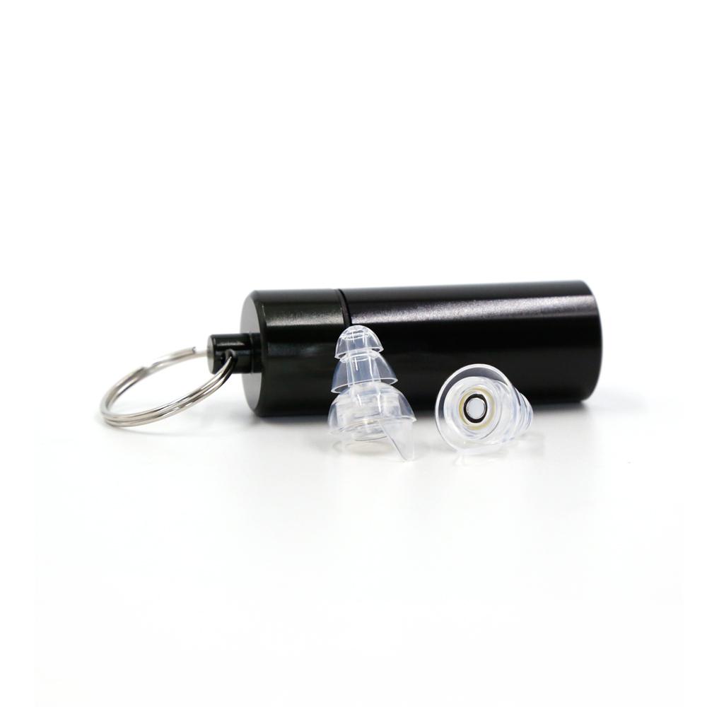 DJ Silicone Bass Music High Fidelity Reusable Earplugs with 23dB Noise Reduction Filters Intrinsically Safe