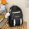Schoolbag Backpack Backpack Female Large Capacity Travel Backpack Female Contrast Color Junior High School Student High School College Student Book