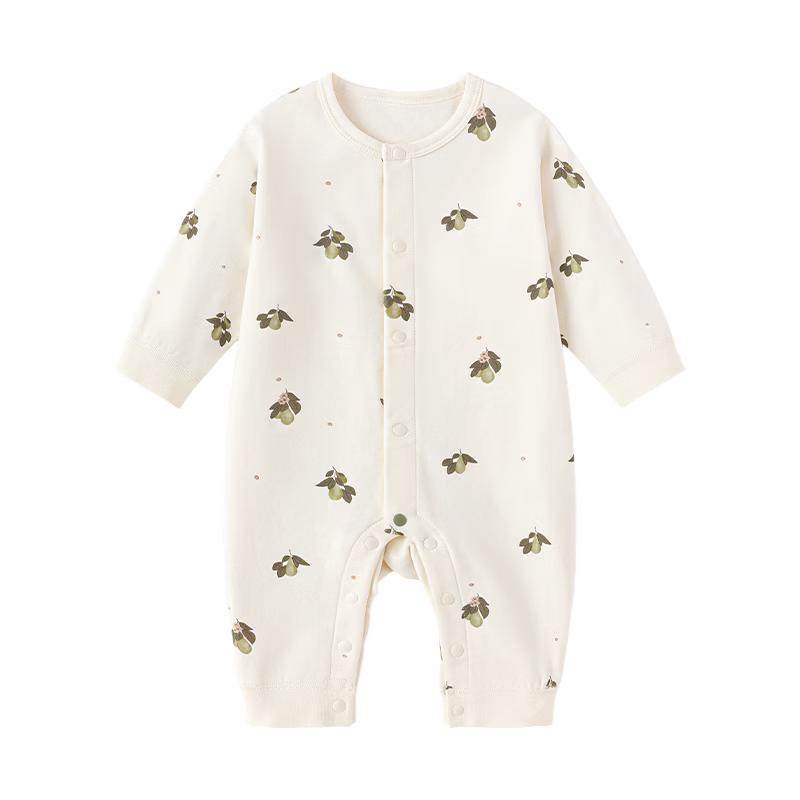 Babylove Pear Print Cotton Romper