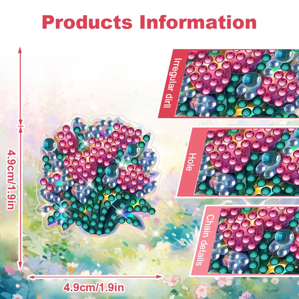 Diamond Art Car Air Freshener Vent Clips Bling Air Vent Decorations Car Diffuser Vent Clip for Car Interior Decor