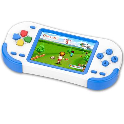 ZHISHAN Game Console for Adults and 220 Classic Retro Video Perfect for Gifts 16-Bit Kids, Built-in Games, Games, Kids' Birthday/Christmas (Blue)