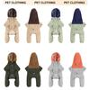 Waterproof Pet Raincoat Small To Medium Dogs Four-Legged All-Weather Outdoor Coat In Classic British Style