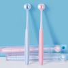 Three-Sided Soft Bristle Toothbrush