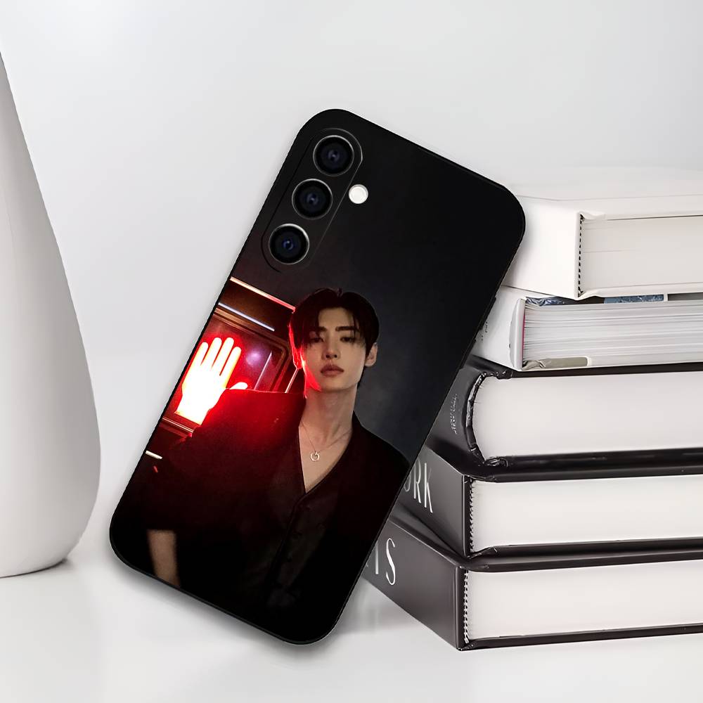 Singer S-Sunghoon Phone Case For Samsung Galaxy A73,A72,A71,A70,A53,A52,A51,Others Soft Black Cover