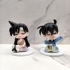 8pcs Detective Conan Cloth Ball Series Anime Figure Shinichi Kudo Mouri Lan Kaito Kuroba Furuya Rei Model Kids Christmas Gifts