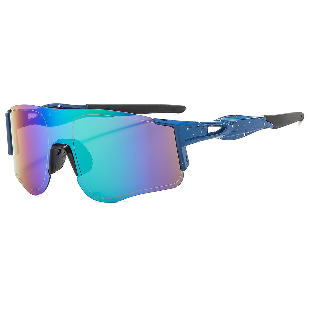 

New Anti-ultraviolet Bicycle Outdoor Sports Riding Glasses With Colorful Sunglasses For Men And Women Cycling Glasses 9835 зелёный