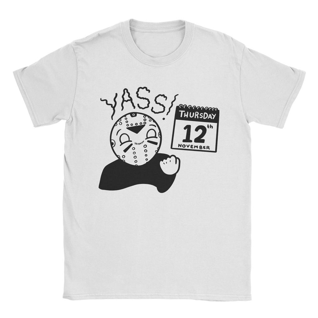 Jason Voorhees Friday 13th  T Shirt friday 13th Pure Cotton Clothing Funny Short Sleeve Round Neck Tees 4XL 5XL 6XL T-Shirt