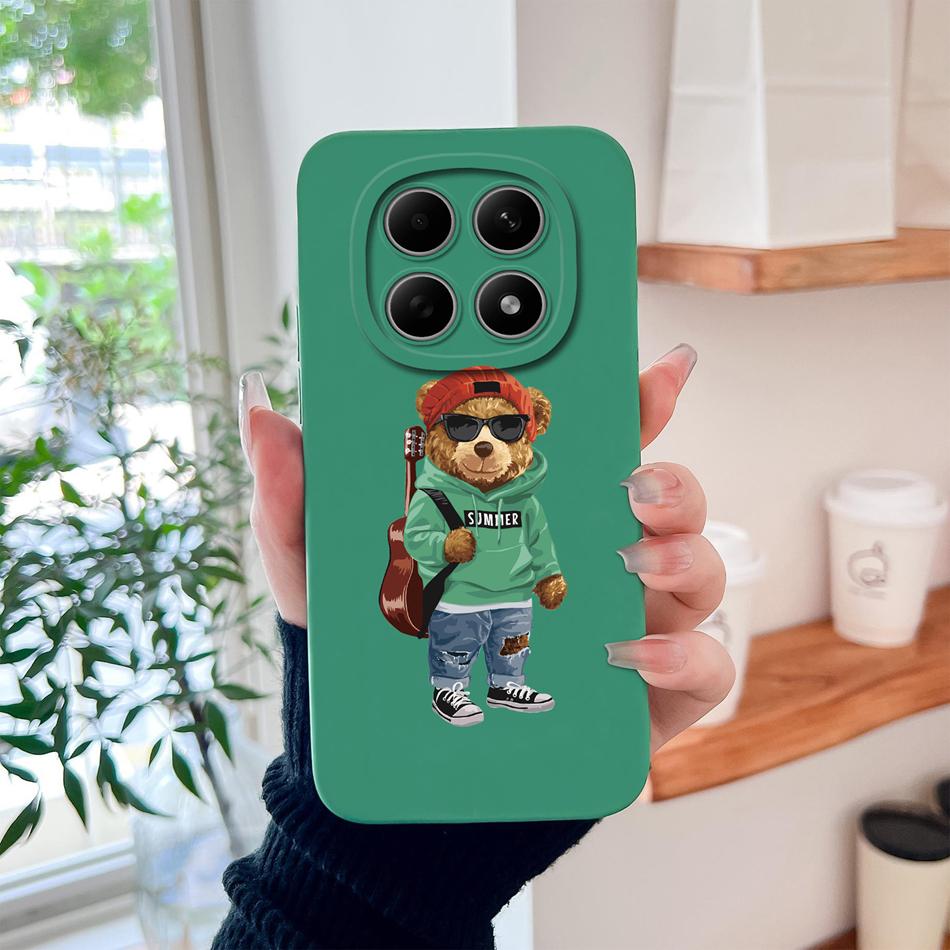 For Xiaomi Redmi Note 15 Pro Plus Phone Case Cool Astronaut Funda For Redmi Note15 Pro 4G 5G Soft Liquid Silicone Back Cover
