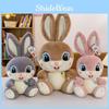 Rabbit Carrot Plush Toy Cartoon Stuffed Animal Doll Room Decoration Gift Kids