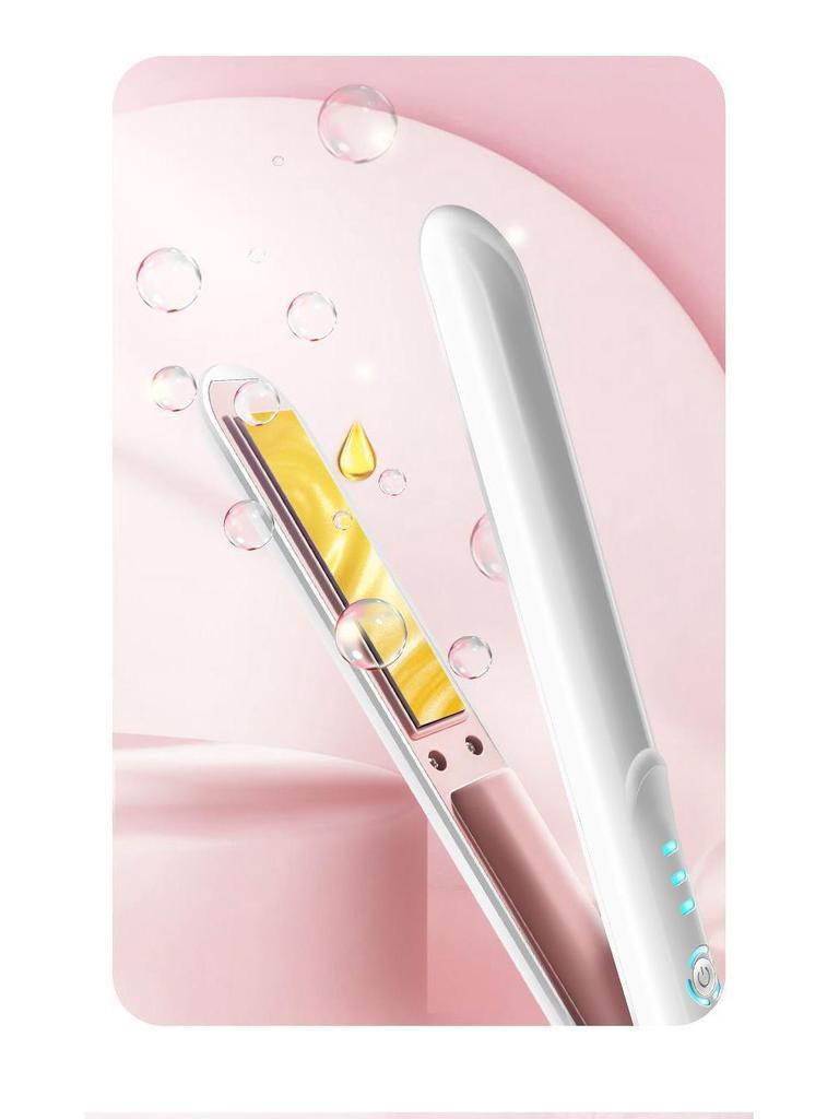Wireless Charging Mini Hair Straightener & Curler