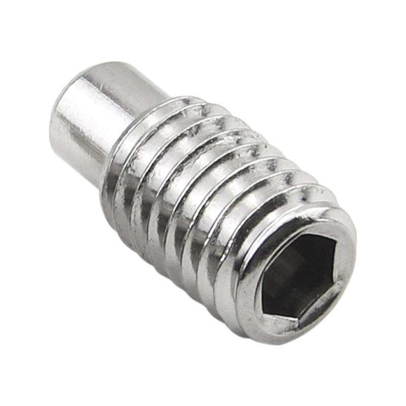 Șurub de fixare hexagonal DIN915 din oțel inoxidabil cu capăt convex (M2.5-M8)