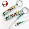 Demon Slayer Cute Round-Head Ear Spoon and Folding Nail Clippers Keychain