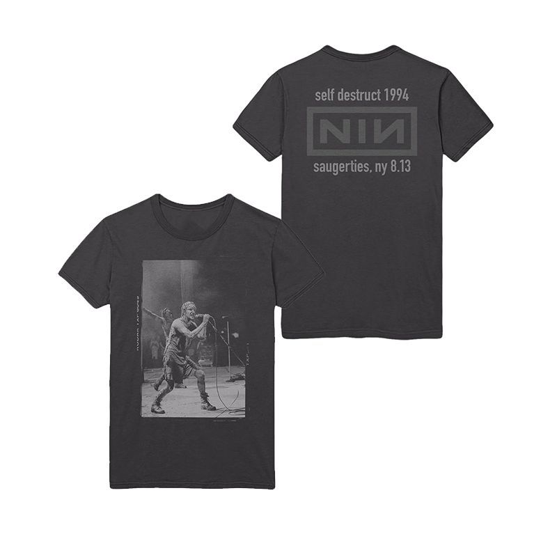 

Американская рок-музыка NINE INCH NAILS Nine Inch Nails Группа Команда Свободный принт Мужская и женская футболка с коротким рукавом Лето 4XL