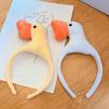 Cartoon Little Yellow Duck Hair Hoop Funny Animal Decor Kids Headband Girl Hair Clip Children Gift