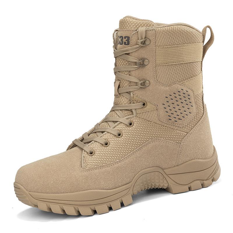 

Summer new tactical boots, outdoor sports, hiking, mountaineering combat boots, men s high-top military boots 47