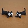 Earrings Cartoon Animal Shape Polymer Clay Handmade Ear Studs for Party
