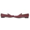 Gebrauchte AUTHENTISCHE GUCCI 786016 Loafer Jordaan Horsbit Guccissima Lederschuhe Bordeaux
