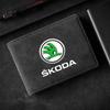 1 Stück Autoemblem Führerscheinhülle Ausweishalter Kreditkartenhalter für Skoda Octavia Fabia A7 Kamiq Kapoq Kodiaq Rapid SCALA Superb Yeti Derivate