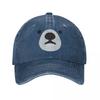 Polar Bear Lovers Unisex Women Baseball Cap Cartoon Distressed Cotton Caps Hat Vintage Outdoor Activities Snapback Cap