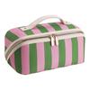 Polka Dot/Striped Women's Cosmetic Bag Vintage Travel Cosmetic Case  Makeup Accessory