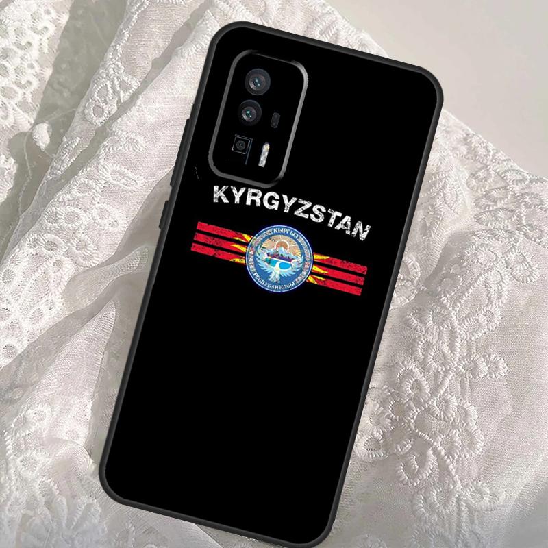 Kyrgyzstan Flag Case For Xiaomi 14T Pro 13T 12T 11T 13 14 Ultra POCO F6 Pro M6 M5s F3 F5 X3 X5 X6 Pro Cover