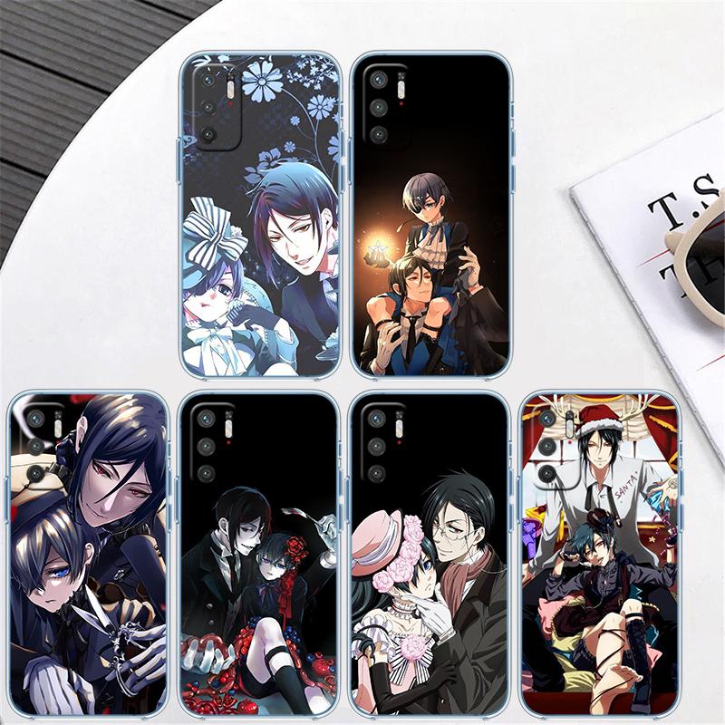 RP7 Black Butler Transparent Case for LG K22 K30 K40 K40S K41 K42 K50 K50S K51 K51S K52 K61 K62 K71 K92 Q60 Q61 V40 V50 V60