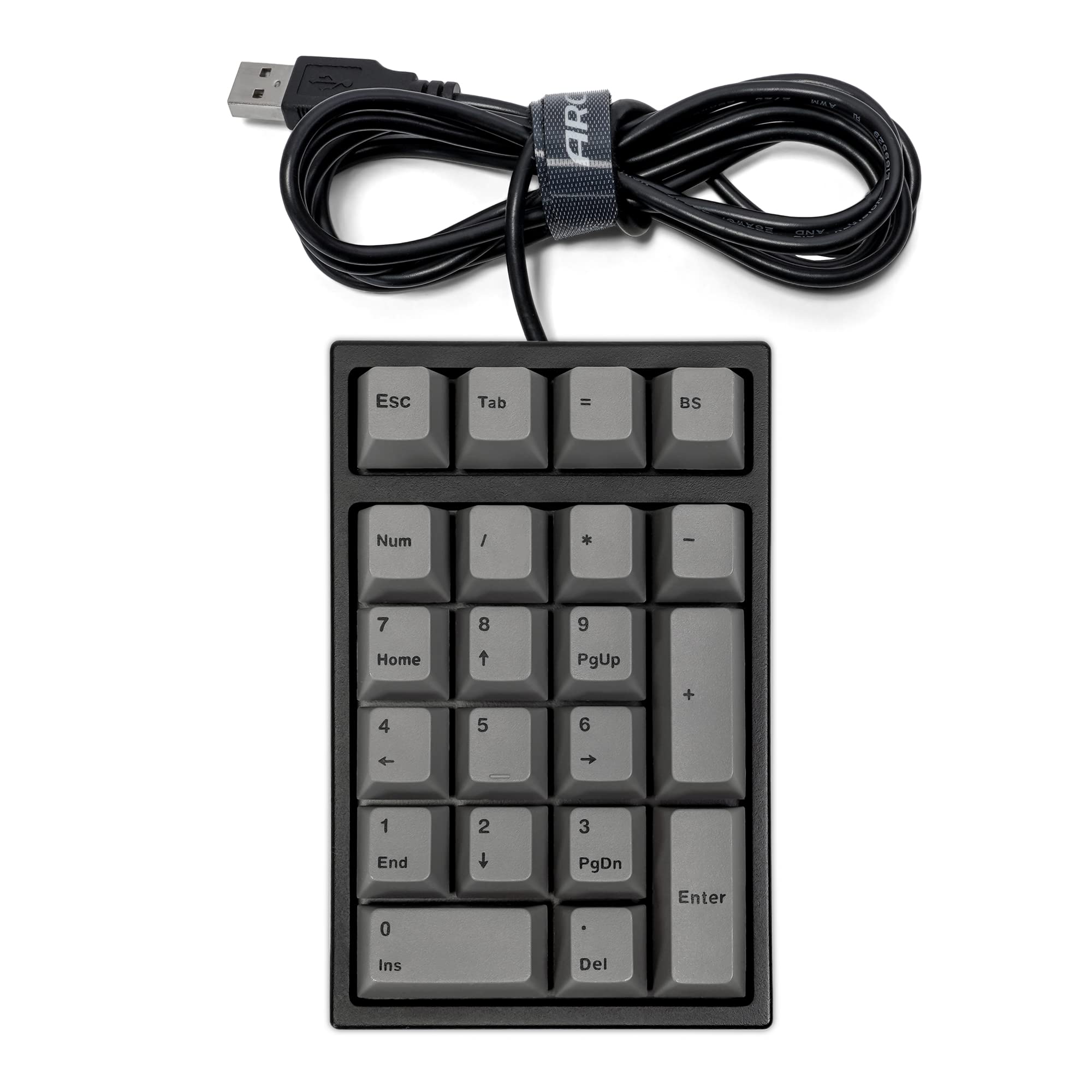 

ARCHISS Maestro NPad Numeric Keypad Black Body Gray Keycap CHERRY MX Silent Red Axis AS-TKM21SRGB