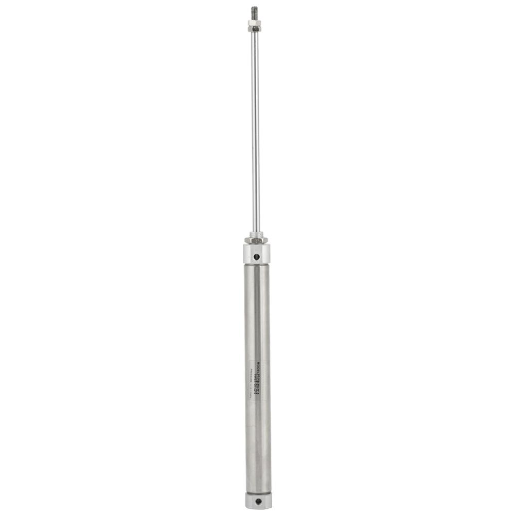 Pneumatic Cylinder, CDJ2D16-125B 16mm Diameter Double Acting Cylinder Stainless Steel Cylinder 125mm Stroke Double Acting Stainless Steel Pne