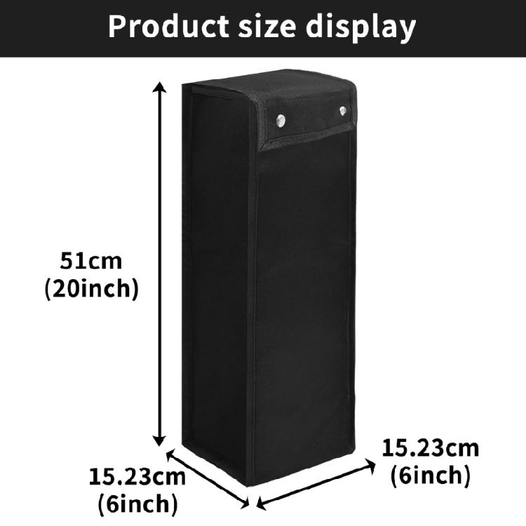 Spacious Barbecue Tool Bag For Storage And Transport 600D Oxford Construction Grilling Utensils Organiser