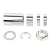 Chrome Rear Axle Spacer Kit For Softail FLST FSXT 2008-UP Classic FLSTC