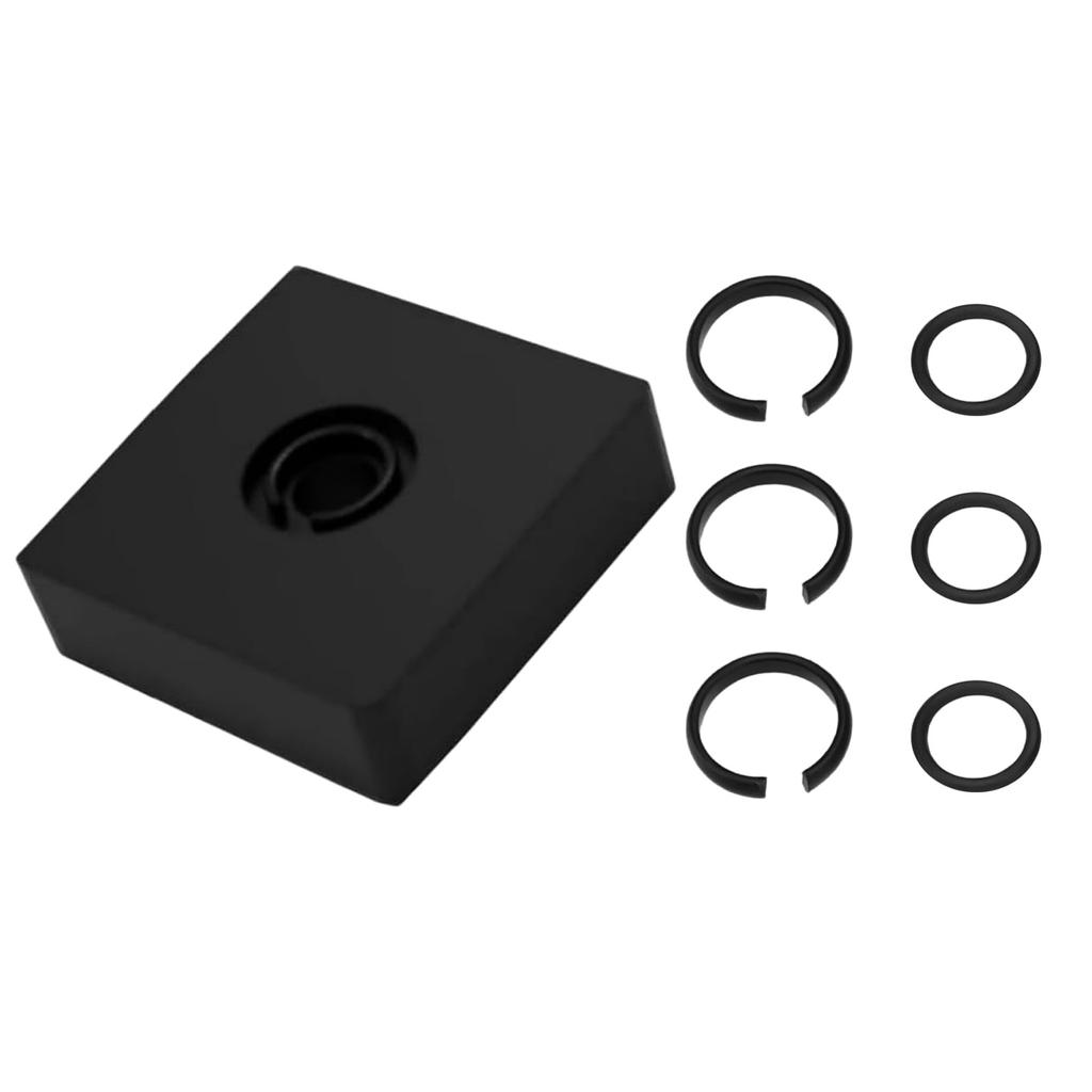 Essential 3/8Inch Socket Impact Wrench Retaining Rings Retainer Rings with O Rings Tool for Type 3/8inch Impact Wrench