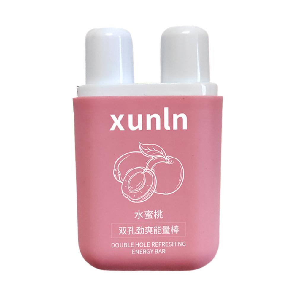 Odorant Double Hole Energizing Energy Bar Aromatherapy Nasal Inhaler Vapors Stick Stimulating Scent Prevent Sleepiness